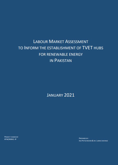 Labour Market Assessment-Renewable  Energy in Pakistan